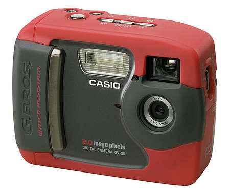Casio GV-20: походная цифровая камера