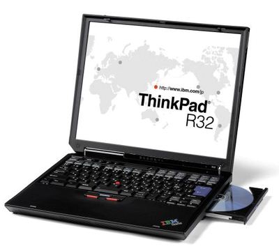 Ноутбуки ThinkPad R31/R32 от IBM