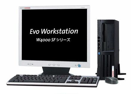 Compaq Evo Workstation W4000 SF: компактная рабочая станция на 2,4 ГГц Pentium 4 от HP