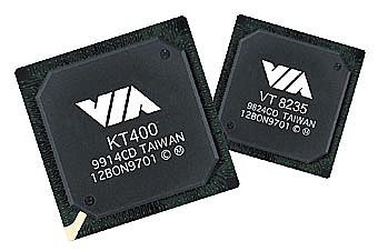QuakeCon 2002: чипсет VIA Apollo KT400, официально