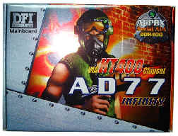 Системные KT400 платы AD77 Infinity и AD77 Pro от DFI: уточненная информация