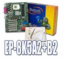 Новый Bluetooth набор 8K5A2+B2 от EPoX на базе чипсета KT333