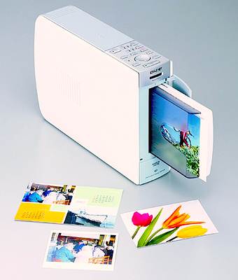 Миниатюрный "вертикальный" фотопринтер DPP-EX5 от Sony
