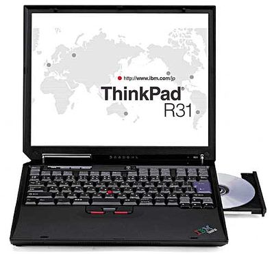 Новые модели ноутбуков от IBM серий ThinkPad R31/R32