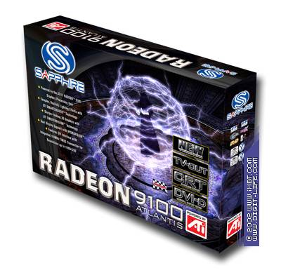 RADEON 9100 Atlantis от Sapphire Technology