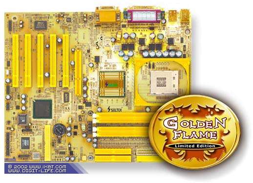 Платы SL-85FR / 85FR-R от Soltek на Intel E7205, версия Golden Flame. <b>Update</b>