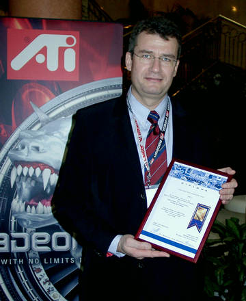 ATI Event: диплом «Бренд года-2002 по версии аудитории iXBT.com» вручен победителям