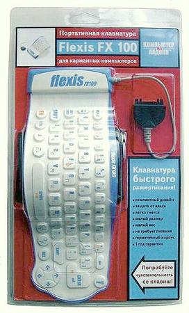 Flexis FX100: уникальная гибкая клавиатура от 