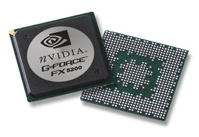 NVIDIA GeForce FX 5600 и 5200, официально