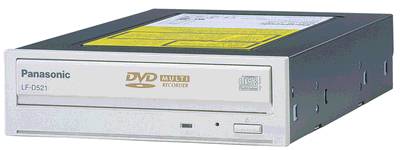 Новый DVD-RAM привод Panasonic LF-D521