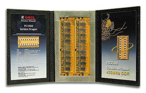 GeIL Golden Dragon: новая серия оверклокерских модулей DDR