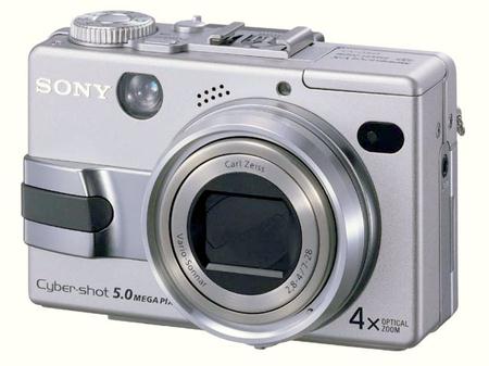 DSC-V1 CyberShot: миниатюрная 5,1-мегапиксельная цифровая камера от Sony