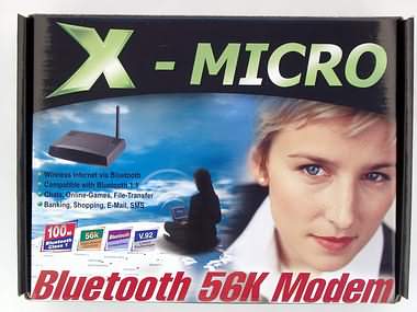 Фото дня: 56К Bluetooth модем от X-Micro