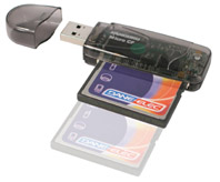 Kanguru Micro CF: USB—флэшка с возможностью наращивания объема CF—картами