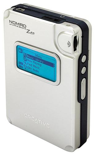 Creative NOMAD Jukebox Zen 60GB: портативные плееры бьют рекорды вместительности