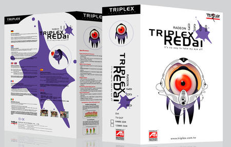 Triplex Millennium Silver REDai 9600PRO. 2,5 нс, VIVO и Wireless версии карты