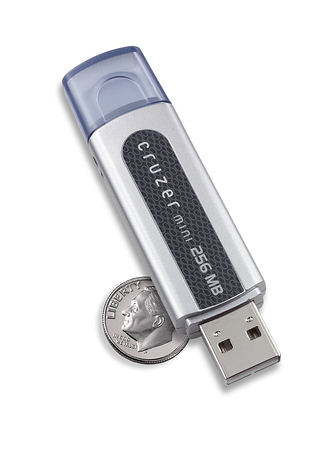 Cruzer Mini: новый компактный USB-накопитель SanDisk