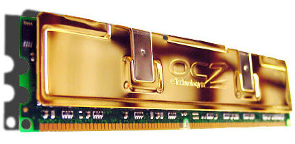Хроника DDR500: OCZ Technology представила модули PC4000 Gold EL DDR