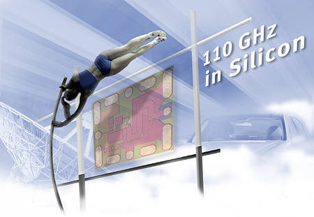 Новый рекорд скорости: 110 ГГц SiGe чип Infineon