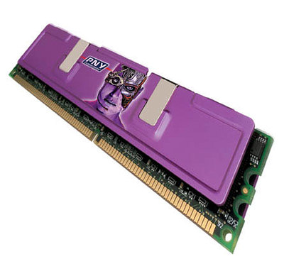 512 Мб модули памяти Verto Hi Speed PC3500 DDR от PNY Technologies