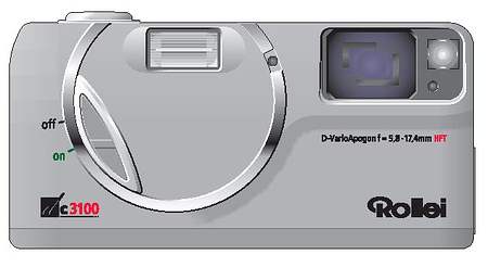 Rollei dc3100: цифровая камера для новичков