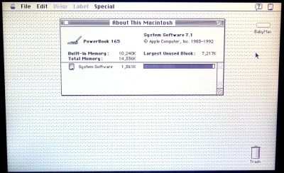 Пополнение экспозиции нашего музея: Apple PowerBook образца 1993 года