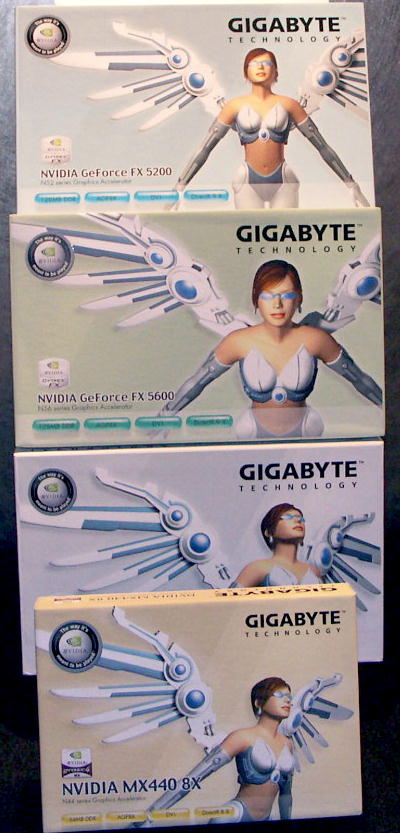 Первые снимки графических карт Gigabyte на чипах от NVIDIA