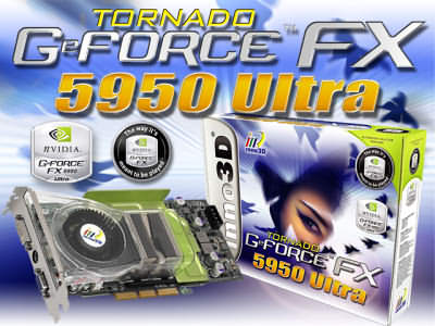 Tornado GeForce FX 5950 Ultra и 5700 Ultra: новинки от InnoVISION
