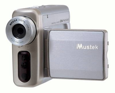 DV-4000: новая миниатюрная MPEG-4 цифровая камера от Mustek – в России