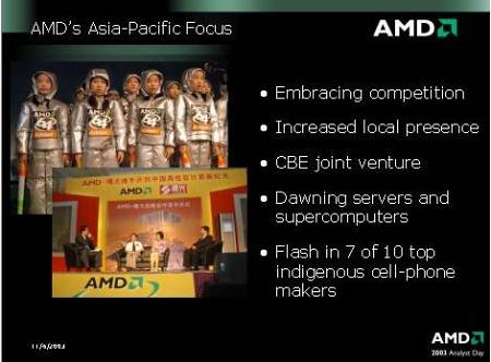 AMD о 90 нм техпроцессе и планах строительства 65 нм фабрики