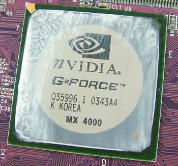 Видеокарты на чипах GeForce MX 4000 – в рознице