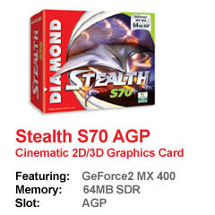 Видеокарты Stealth S90, S70, S80 и S60: заработал сайт Diamond Multimedia