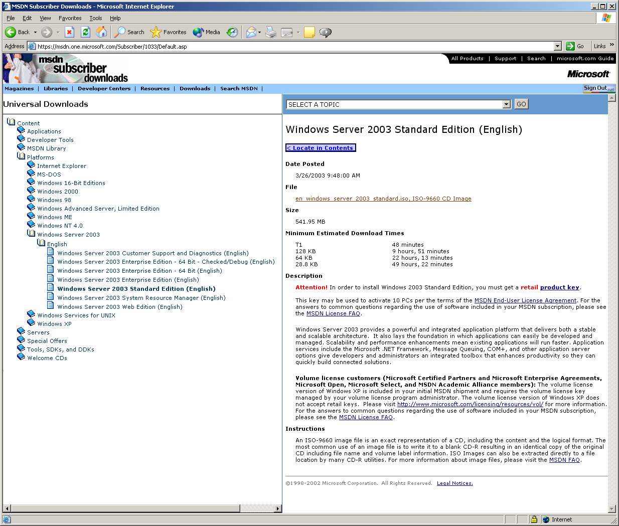 Windows 2003 r2 standard iso download