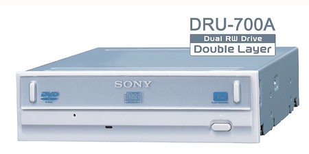 DRU-700A: DVD-привод Sony с поддержкой записи на двухслойные носители