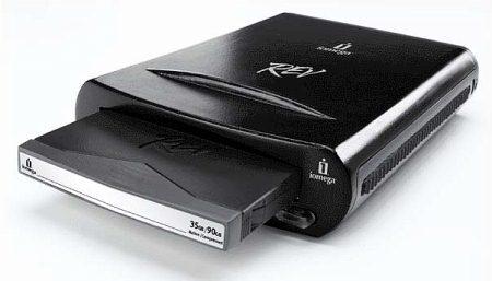 REV 35GB/90GB: новые сменные накопители от Iomega