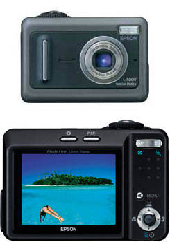 EPSON L-500V: компактная 5-мегапиксельная камера Epson