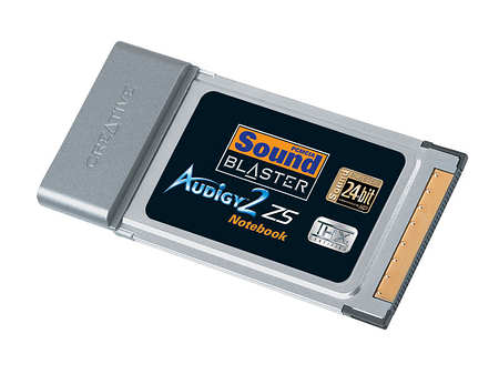 Портативный high-end звук: Creative PCMCIA Sound Blaster Audigy 2 ZS Notebook