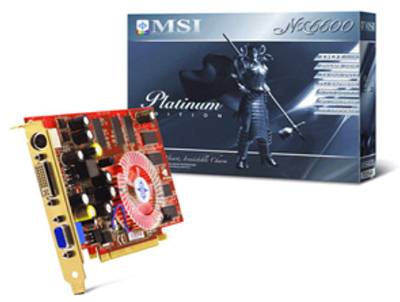 NX6600 Platinum: новый графический адаптер MSI