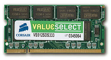 Corsair выпускает DDR2-533 SO-DIMM