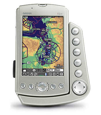 iQue 3600a: КПК+GPS-приемник для гражданской авиации, и не только
