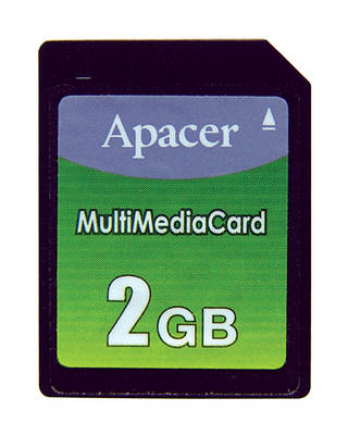 Apacer выпускает MMC-карты емкостью 1 и 2 Гб