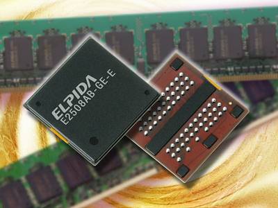 DRAM: Elpida начинает выпуск 800-МГц DDR2, Nanya набирает обороты