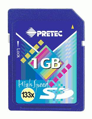 Pretec анонсировала Pretec i-Disk Aqua 1 Гб и карты Secure Digital 133x