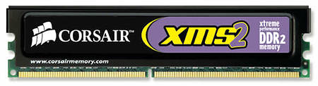 XMS2 5400UL: DDR2 675 МГц модули Corsair для NF4IE