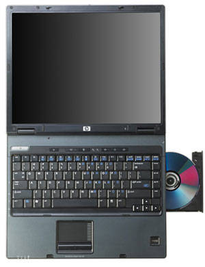 HP Compaq nx6125: один из первых на Turion 64 ML-40