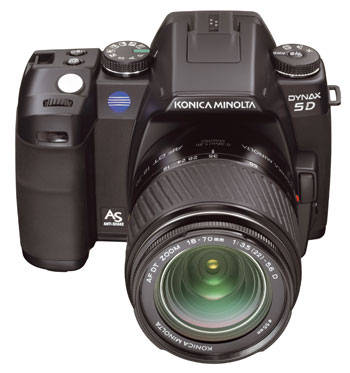 Dynax 5D и DiMAGE X1: новые камеры Konica Minolta