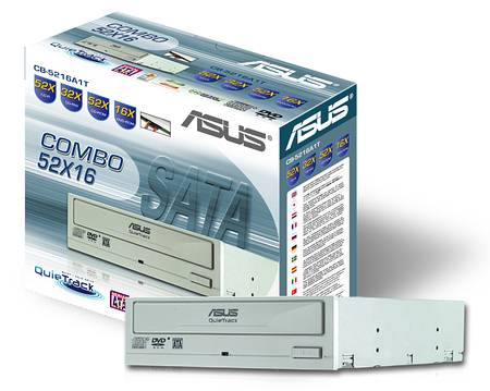 CB-5216A1T: DVD/CD-RW привод ASUS с интерфейсом SATA