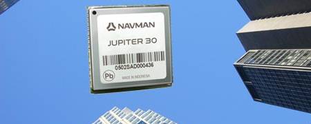 Navman Jupiter 30: встраиваемый GPS-модуль для «городских» устройств
