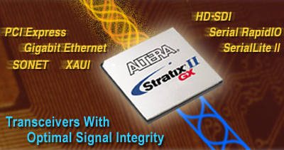 EP2SGX130: новый FPGA Altera с интегрированными трансиверами