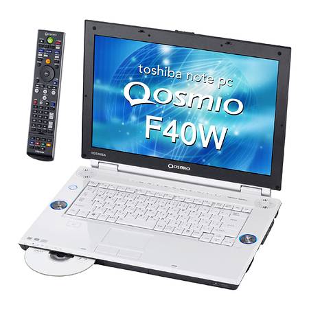 Qosmio F40W: новый мультимедийный ноутбук Toshiba